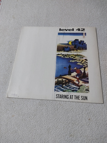 Level 42 Staring At The Sun Vinilo C/insert