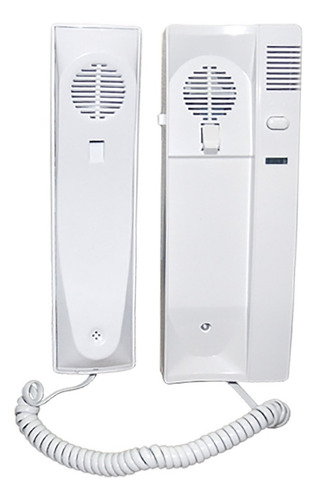 Interfon Jr Hw-me12c 1 Botón Auricular Color Blanco digital