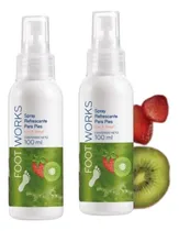 Comprar Foot Works Spray Refrescante Desodorante Para Pies Pack Kiwi Y Fresa