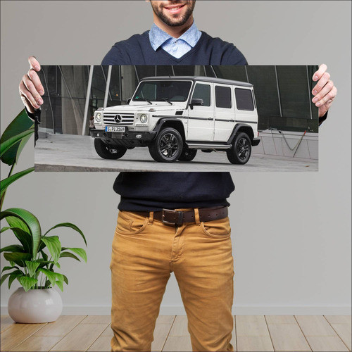 Cuadro 30x80cm Auto 2014 Mercedes Benz G Class E 299