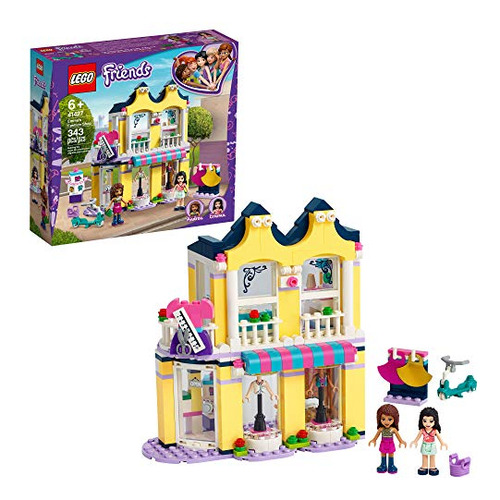 Tienda De Moda Lego Friends Emma 41427 Con 343 Piezas