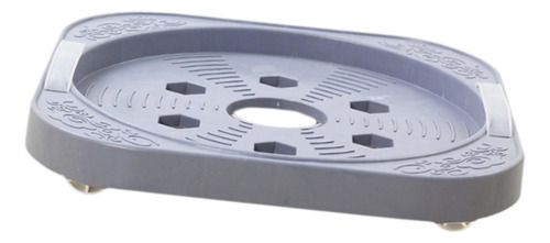 * Base De Cilindro De Gas Móvil Con Asas,base Gris