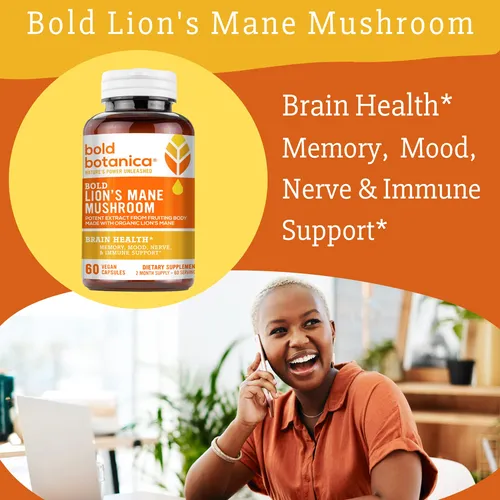 Bold Botanica: Cerebro Despierto Con Melena De Len