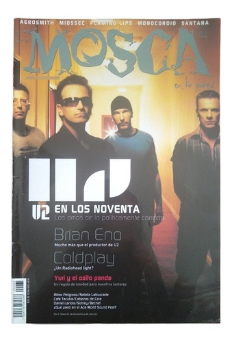 La Mosca En La Pared #65 U2 En Los Noventa (Usado)