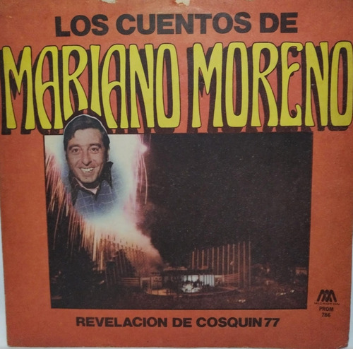 Los Cuentos De Mariano Moreno Lp La Cueva Musical