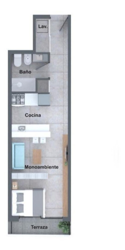 Imagen 8 de 8 de Venta Apartamento Monoambiente En Punta Carretas/ En Lanzamiento.