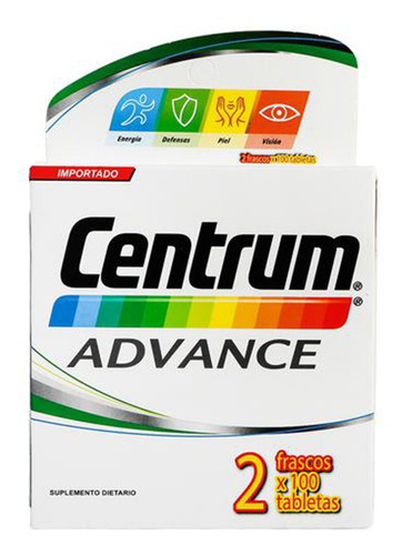 Centrum Advance Multi Vitam. X2 - Unidad a $435