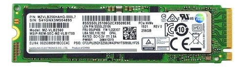 Disco Sólido Interno 256gb Ssd M2 Pci-e Nvme 2280 Repuesto