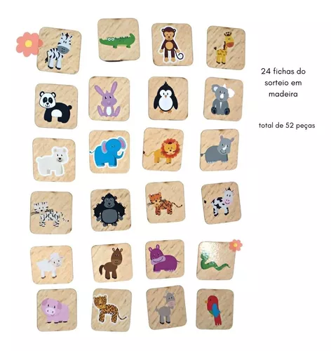 Kit 2 Jogos Bingo dos Bichos + Domino Animais 4ano 5ano 6ano - BATEMBUMBO -  Outros Jogos - Magazine Luiza