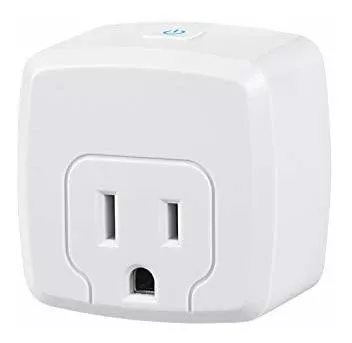 HBN Enchufe inteligente mini de 15 A, toma inteligente WiFi funciona con  Alexa, Google Home Assistant, control remoto con función de temporizador,  no