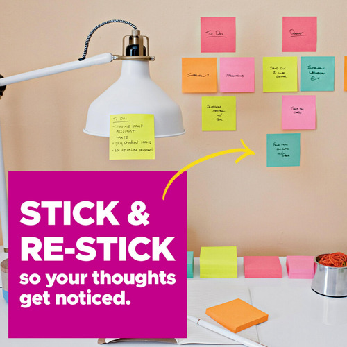 Sticky Notes Post-it Super Sticky, 3 X 3 En 15 Blocs, Edició
