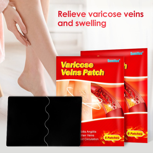 Parche Alivio Varices Venas Varicosas 18 Pzas 3 Sbrs Sumifun