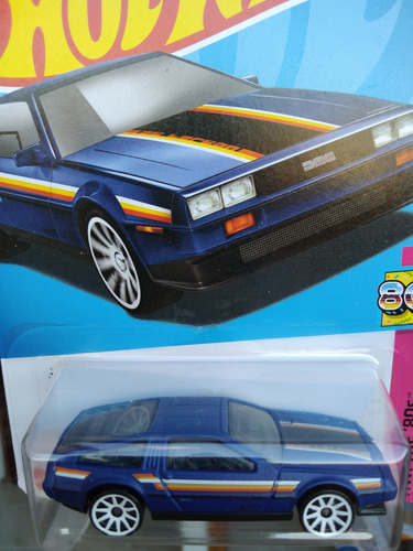Carro Colección Hot Wheels Dmc Delorean Auto Mattel
