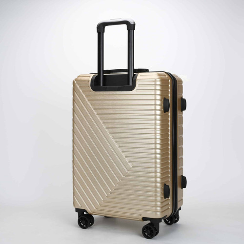 Set X3 Valijas La Chapelle Grande, Mediana Carry-on 20 24 28 Dorado Lisa