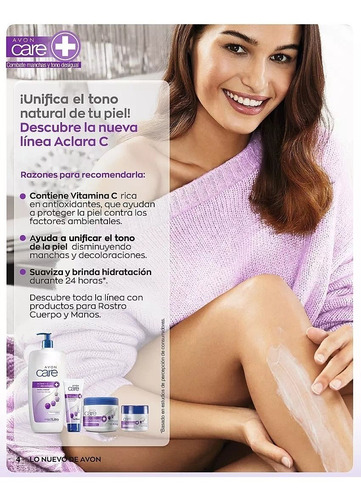 Avon Care Crema Facial Aclara - C Piel Sin Manchas Uniforme