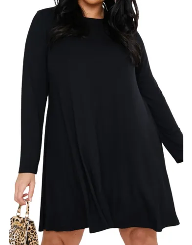 Vestido negro corto invierno sale