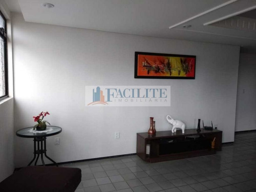 Imagem 4 de 12 de 2758 - Apartamento Para Vender, Manaíra, João Pessoa, Pb - 22375