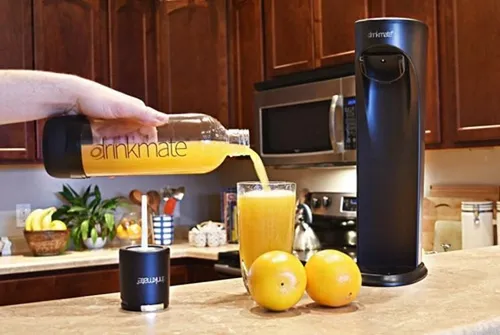 Drinkmate Máquina Para Hacer Bebidas Con Gas Color Rojo