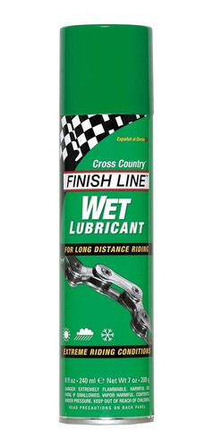 Lubricante Finish Line Spray Humedo P/bicicleta 8oz/240ml