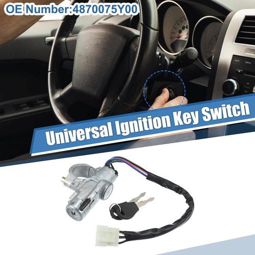 Juego De 1 Interruptor De Encendido Llaves Nissan Sentr...