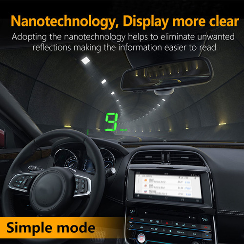 3 5 Gps Hud Speedometer For Cars