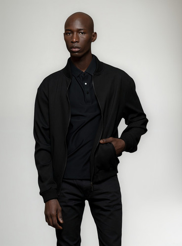 Campera Bomber Hombre Americano Cero Es Tres