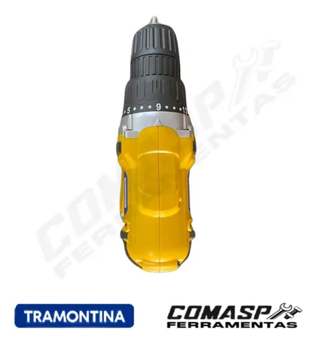 Furadeira Tramontina 12v Modelo 42383216 Amarelo.