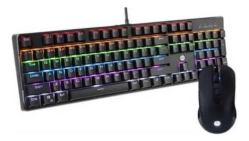 Kit Gamer Teclado + Mouse Hp Gm200