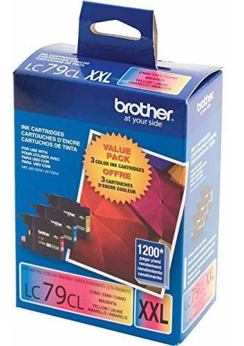 Set Cartuchos Originales Brother Lc79c, Lc79m, Lc79y (3 Un.)