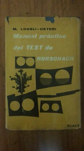 Manual Práctico Del Test De Rorschach - M. Loosli-usteri (Usado)