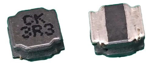 1000x Indutor 3,3uh Smd 1,23amp 4x4x1,8mm Ckcs4018-3.3uh