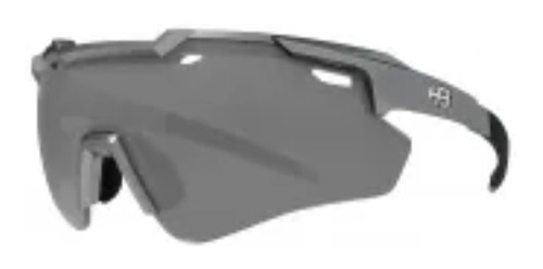 Imagem 1 de 1 de Óculos Ciclismo Hb Shield Compact 2.0 Prata Lente Espelhada