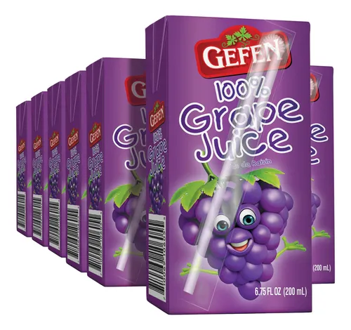 Jugo De Uva Natural En Caja