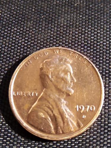 Moneda Americana One Cent *d* 1970 Bonita