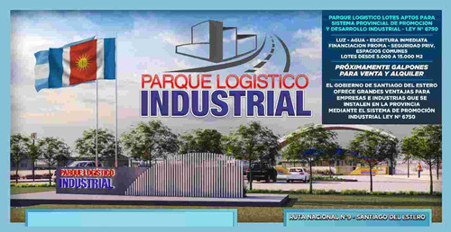 Venta Parcelas Parque Logististico.  R.n.9