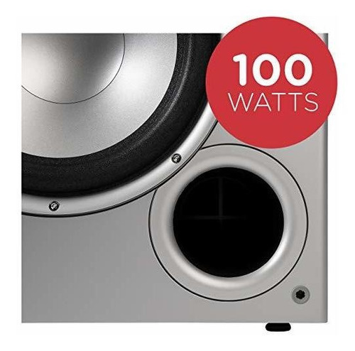 Imagen 5 de 7 de Polk Audio Psw10 Subwoofer Activo De 10 Pulgadas (sencillo,