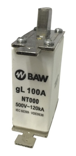 Fusible Nh- T000 100a 500v Gl  120ka Baw