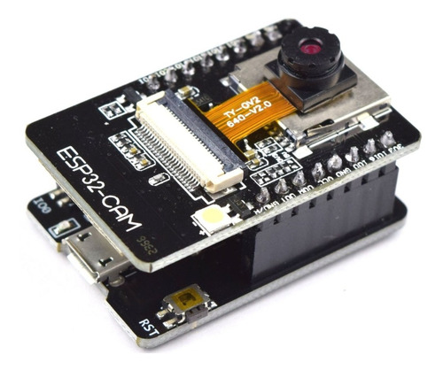 Esp32 Cam Ov2640 + Placa Base Programador Esp32-cam-mb Hobb