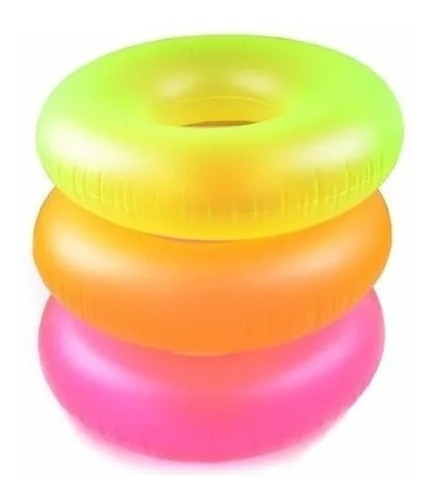 Salvavidas Inflable Intex Color Neon Cm 91