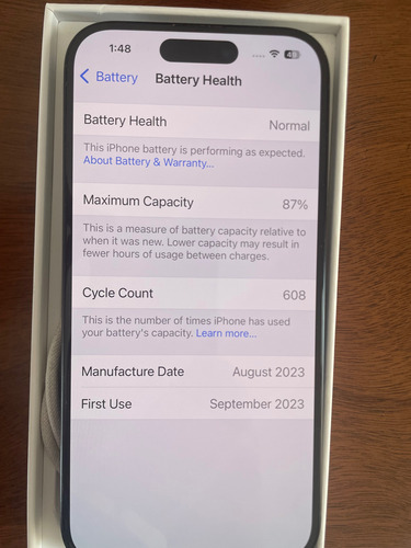Apple Iphone 15 Pro (256 Gb) - Titanio Azul Azul