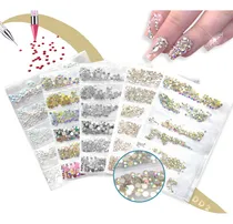 Comprar Strass Cristales Piedras 3d Para Uñas Decoración Nail Art