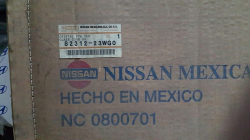 Vidrio Puerta Trasera Derecha Nissan 720 Doble Cabina 