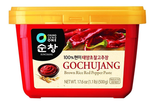 Pasta De Chile Rojo Coreano Gochujang 500g Cj Classic