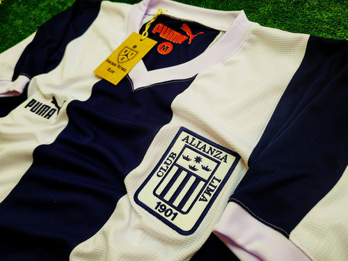 Camiseta Retro Club Alianza Lima Temporada 1987 Los Potrillo (Usado)