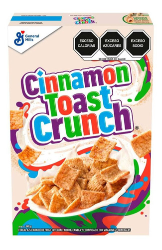 Cereal Nestlé Cinnamon Toast Crunch Con Sabor A Canela 340g