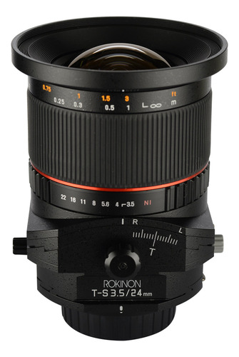Rokinon Tsl24m-c 24mm F/3.5 Tilt Shift Lens For Canon