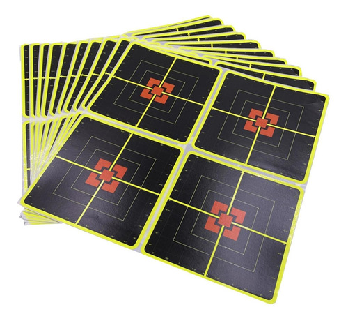 Objetivos 0 Yardas X10 Hojas De Papel Práctica De 10