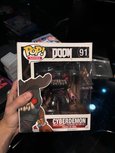 Funko Pop Doom Cyberdemon #91 (Usado)