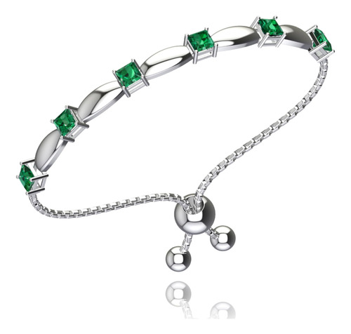 Belinda Jewelz Pulsera De Plata De Ley 925 Estilo Tenis Con 