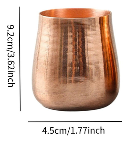 Taza De Té De Cobre Pura Taza De Té Taza De Bebida 240 Ml